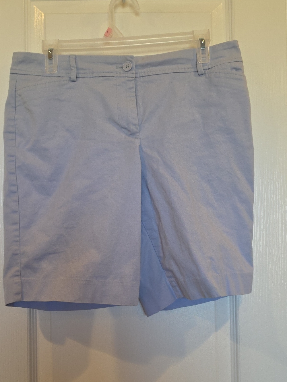 Talbots Light Blue Women's Bermuda Shorts, 9 Inch Inseam. Size 10P